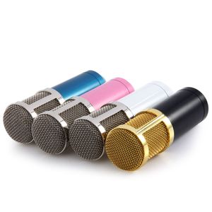 Sıcak satış ses işleme BM800 Dinamik Kondenser Kablolu Mikrofon Mic ile Ses Stüdyo Kayıt Kiti KTV Karaoke Şok Dağı