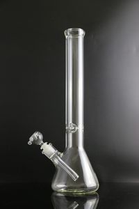 Hookahs bägare 9mm bong 12 inches is tjock elefant gemensam glas vattenrör med 14/18 downstems 14mm skål rakt typ