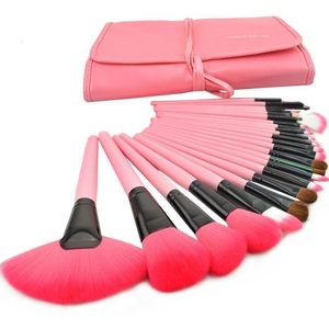 24-teiliges professionelles Make-up-Pinsel-Set Kit Make-up-Pinsel-Werkzeuge Gesichtsschönheit Cosme #R56