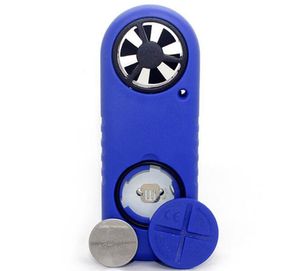 Mini Digitale Windsnelheid Meters Pocket Anemometers Snelheid Temperatuur Thermometers Diagnostisch - Tools