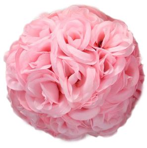 15cm Artificial Silk Rose Pomander Flower Balls Wedding Party Bouquet Home Decoration Ornament Kissing Ball Hop