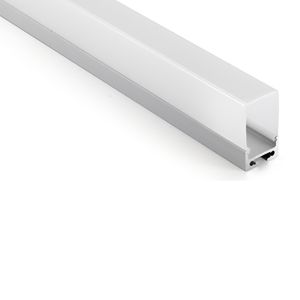 10 x 1M Zestawy / partia Typowy profil anodowany aluminium i Profil LED AL6063 T6 1M do oświetlenia sufitowego lub wisiorek