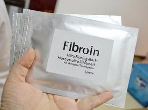 Üst Profesyonel Fibroin Yüz Cilt Yenileme Yüz Üçlü İpek Maske Biyolojik Maske Kozmetik Maskeleri Stokta