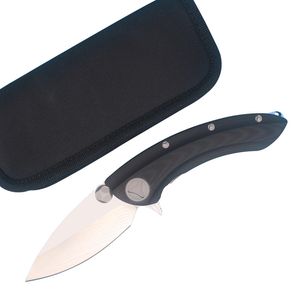 Wholesale tactical flipper folding for sale - Group buy whale shark Flipper Folding knife D2 Satin Blade G10 TC4 Titanium Alloy Handle EDC Pocket Tactical knives