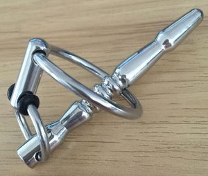 Newest Male Stainless steel Urethral Sounds Stimulate Peins Plug BDSM Adult Sex Toys For Men Urethrals Dilators