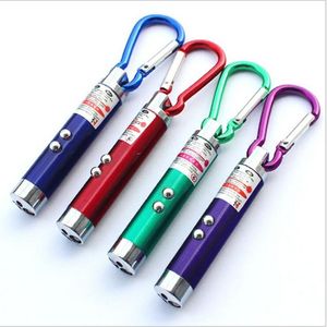 Röd laserpekare penna med vit LED Light Childrens Led Toy Funny Cat Dog Pet Led Light Pointer Leksaker Kraftfullt ljus