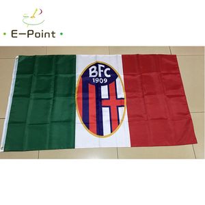 Italia Bologna FC 1909 Tipo B 3 * 5ft (90 cm * 150 cm) Bandiera in poliestere Banner decorazione volante casa giardino Regali festivi
