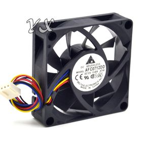 New AFC0712DD 7020 12V 0.45A double ball speed fan for DELTA 70*70*20mm