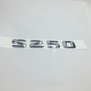 Für Mercedes Benz S Klasse S200 S220 S250 S300 S320 S350 S400 S420 S450 S500 S63 Hinten Stamm Buchstaben Emblem Abzeichen Logo2458