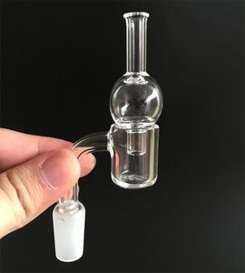 3mm Kalın Düz Üst XL Kulübü Kuvars Banger Tırnak ile 20mm OD Kadın erkek Top Carb Kap Cam Bongs Yağ Rigs Için