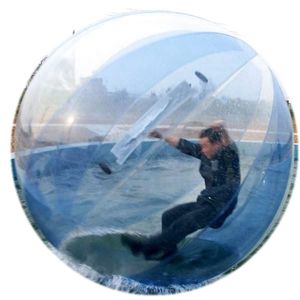 Frete grátis Bola de água transparente do Aqua Waterballs inflável 1,5m colorido 2m 2.5m 3m com Qualidade Tizip Zipper
