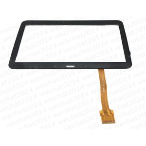 Ekran dotykowy Digitizer Szkło Obiektyw z taśmą do Samsung Galaxy Tab 3 10.1 P5200 P5210 Darmowy DHL