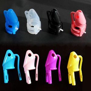 Silicone Chastity Device Male penis lock anti-masturbation Cock Ring Scrotum Bondage sex toys For Man