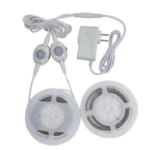 Edison2011 PIR Motion Activated Automatic On Off LED Bed Light LED Strip Timmer Waterproof for Single bed Double Bed