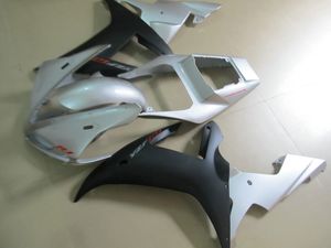 ABS Plastikowy Zestaw dochodów do Yamaha YZF R1 2002 2003 Silver Black Fairings Set YZF R1 02 03 OT30