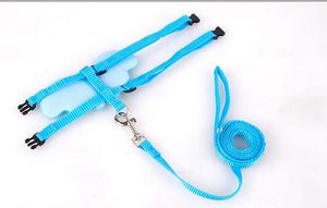 Cute Angel Pet Dog Leashes and Collars Set Puppy Leads for Small Dogs Cats Designer Wing Adjustable Dog Harness Pet Accessories HJ238v