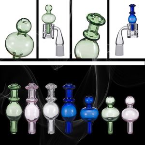 Cappuccio in vetro colorato Cap fumante Gli accessori per fumare possono adattarsi a 10 mm 14mm 18mm quarzo termico di quarzo o altro per il vetro Bong Bowl Joysmoking