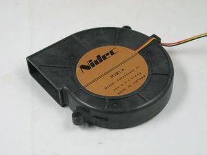 NIDEC E6440850 DC V a tråds polig kontakt mm x75x15mm Server Blower Cooling Fan