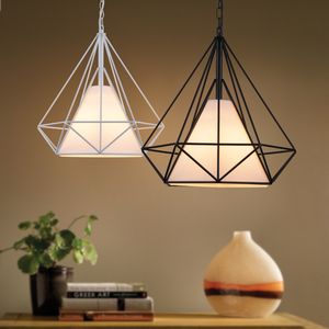 Compre American Industrial Forjado Jaula De Hierro Colgante Luz Araña