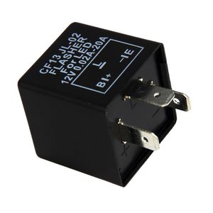 Universal 12V 3 Pin 12V DC 0.02-20A Car Flasher Vehicle Relay Fix LED Light Turn Signal Hyper Flash CF13 CF13JL-02 EP34