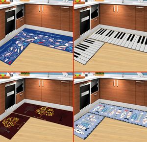As últimas tendências do mundo 3D deixa pedras desenhos animados piano tapete ultra confortável 13 padrões 296F