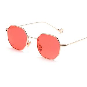 Hot GIRL Designer Occhiali da sole da donna Vintage Retro Metal Square 2020 Nuovi occhiali da vista ultraleggeri con montatura piccola 13 colori Accessori per occhi semplici