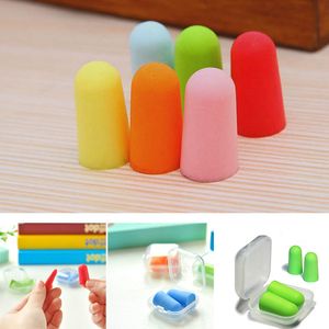 50 Pairs Health Separate boxes Soft Foam Noise Reducer Ear Plugs Travel Sleep Noise Prevention Earplugs Noise Reduction For Travel Sleeping