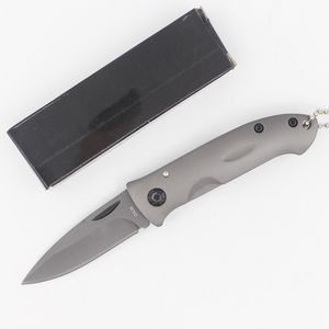 Butterfly Da38 Keychain Folding Kniv 440c 57hrc Titan Drop Point Blade Utomhus Survival Gear med Retail Box