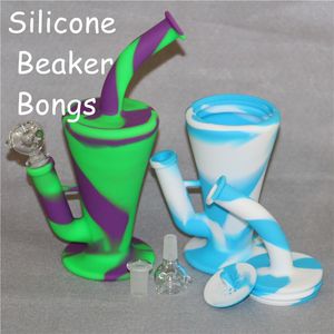 Silicon Rigs Waterpipe Silicone Hookah Bongs Silicon Dab Rigs Cool Shape Silicone Container Mats