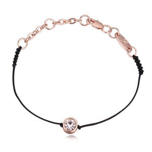 New Fashion Chinese Red String Bracelets National Characteristics Rose Gold Plated Crystal Bracelets For Women Gift