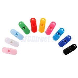 Großhandelspackung mit 10 Baby-Schnuller-Clips in T-Form in verschiedenen Farben für Schnuller/Schnuller/Lätzchen/Hosenträger/Schnuller/Spielzeughalter mit Greifzähnen