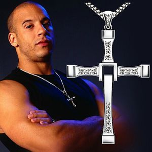 Man necklace cross pendant necklace fashion necklaces men Fast & Furious jewelry fashion men jewelry