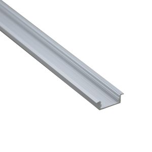 LEDストリップライトと天井や壁のランプのためのアルミニウムチャネルのプロファイルのための10 x 1mのセット/ロットAl6063 T型アルミ押出