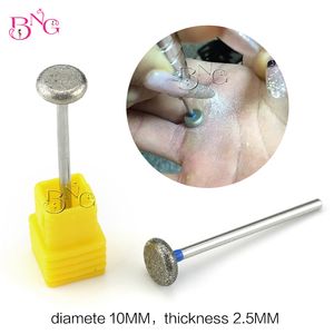 10Pcs lot Carbide Cuticle Clean Drill Rotary Dremel Nail Art Drill Bit For Electric Manicure Pedicure File Tool For Nail Salon