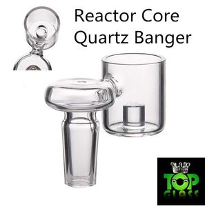 Reactor Core Quartz Banger 26mm Bowl with Male/Female Polished Joint Glass Bongs Water Pipes Dab Oil