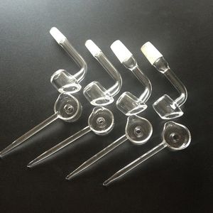 Hochwertiger 4 mm dicker Club Banger 14 mm 18 mm männlicher/weiblicher Quarznagel mit Quarz-Vergaserkappe für Glaswasserpfeifen