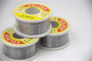 Großhandel 20PCS Günstiger Preis 63/37 Zinn 1mm Kolophoniumkern Zinn/Blei Kolophonium Rolle Flussmittel Lötdraht Spule Nagelneu