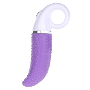 Zungenringfinger Vibrator Klitor Orgasmus Massaget Stimulation G Punkt Vibration weibliche Masturbation Vagina Vibratoren Sexspielzeug für Frauen