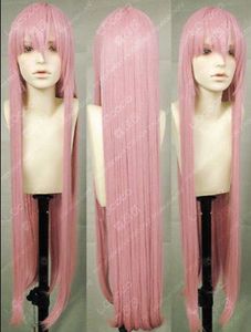 Gratis fraktVocaloid Luka Megurine 100cm Cosplay Peruk Dusky Pink H56