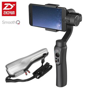 Freeshipping Gładki Q 3-Axis Handheld Gimbal Przenośny stabilizator lub z pilotem do Smartphone Wireless Control Vertical Shoot