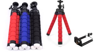 Evrensel Telefon Tutucu 360 Dönen Dağı Mini Esnek Tripod Standı Tripods ile Klip Kompakt iphone Samsung GPS Kamera Için 11 XS