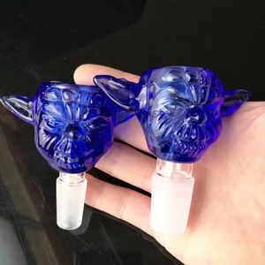 Smoking Dogo Großhandel Coloful-Glasschüsseln mit 14,4 mm und 18,8 mm Außengelenk-Glasschüssel für Glaswasserbongs und -pfeifen