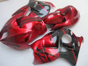 Motorcycle fairing kit for Suzuki GSXR1300 96 97 98 99 00 01-07 red black bodywork fairings set GSXR1300 1996-2007 OT35