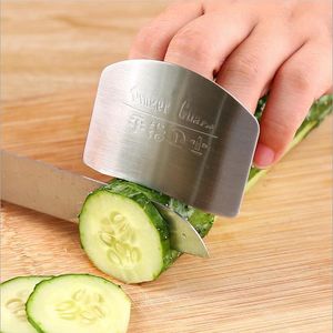 Finger Guard Protect Finger Hand Not To Hurt Cut Stainless Steel Hand Protector Knife Cutting Finger Protection Tools