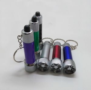 Manufacturer's direct selling flashlight gift, mini aluminum alloy 5 lamp, LED light , key buckle lamp