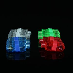 Fabrik Großhandel Flash-Spielzeug LED-Licht bunte Laserlicht magische Ring Finger Lampe Quelle Stall Handschuhe