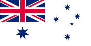 Bandiera australiana White Ensign Banner in poliestere da 3 piedi x 5 piedi volante 150 * 90 cm Bandiera personalizzata per esterni