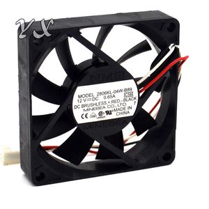 Minebea NMB 2806KL-04W-B89 7015 7CM fan 12V 0.65A axial server cooling fan
