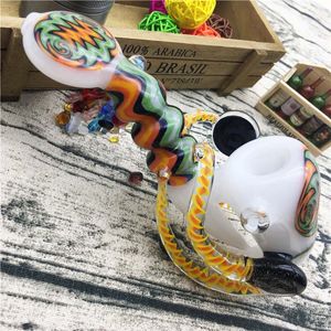 Unique 7-Inch Lobster Bubbler: Hand Pipe for Smoking Pleasure