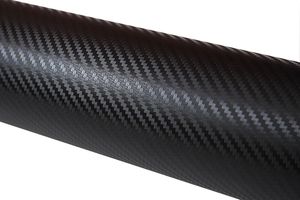 3M Качество 3D Черная Виниловая пленка из углеродного волокна Листы автомобильной оберточной пленки с воздуховодом Высочайшее качество 1 Рулон 52x30 м 4 98x98ft3025
